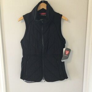 Athleta Wind Sprint Vest Black Small NWT